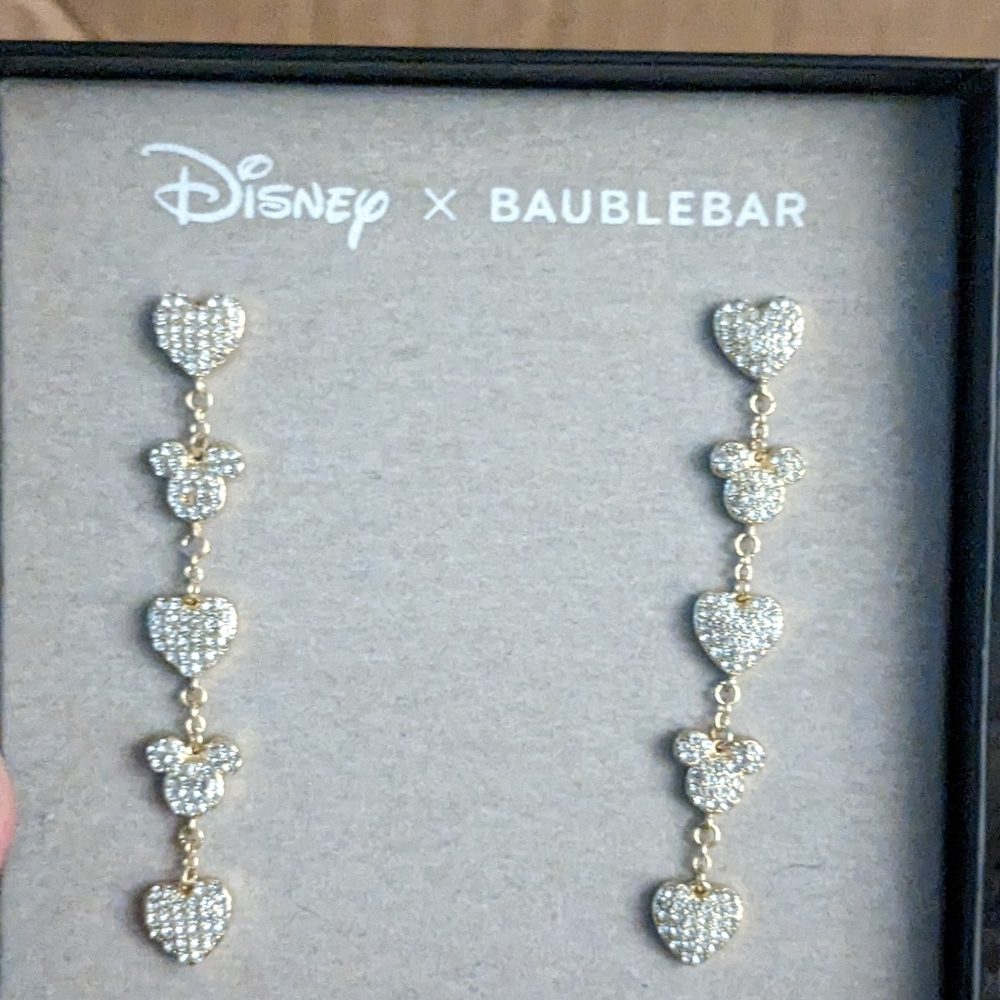 Gold Heart Earrings